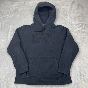 Cleveland Cavaliers Hoodie Mens XL Black Nike NBA Basketball Sports Pullover